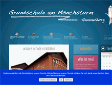 Tablet Screenshot of gs-hammelburg.de